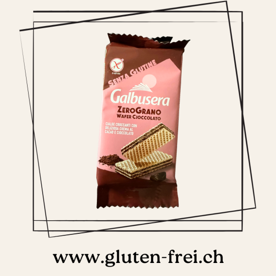 Galbusera Wafer Cioccolato glutenfrei ★